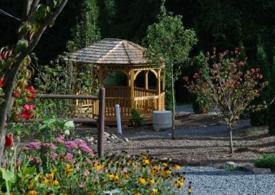 Woods garden gazebo