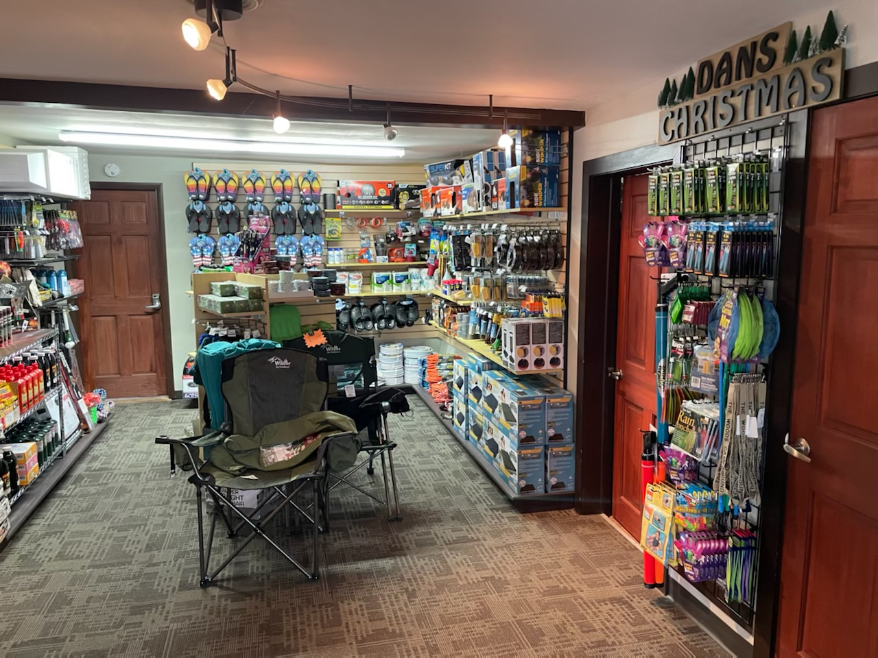 Woods store interior