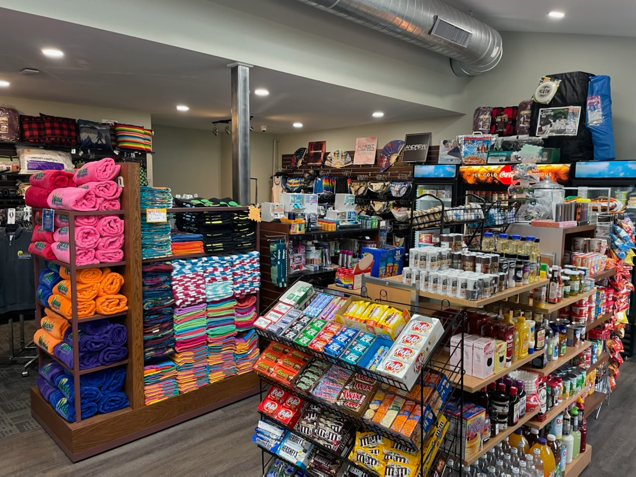 Woods store interior