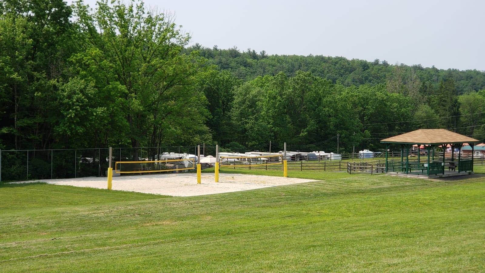 Volleyball courts