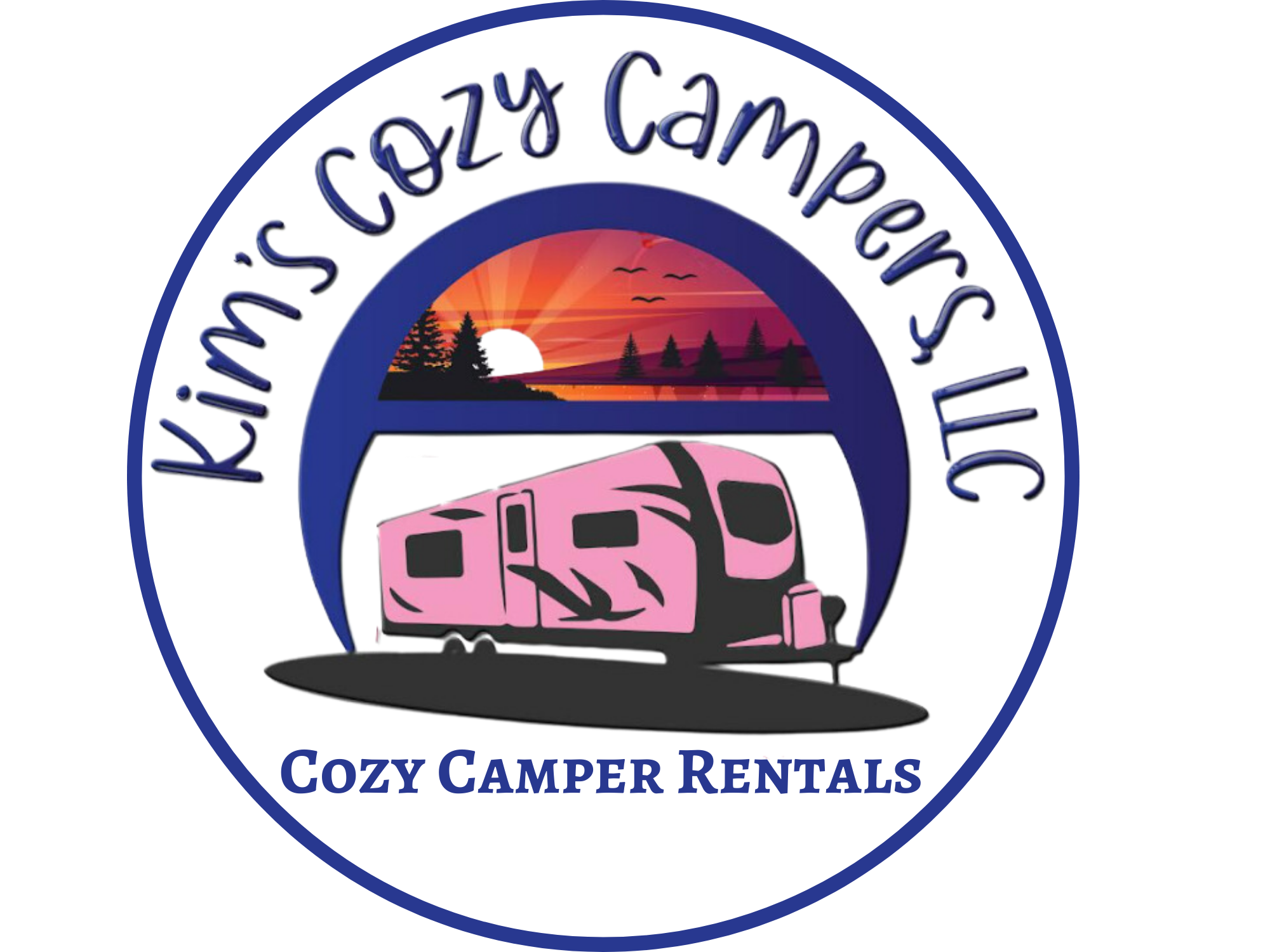 Kims Cozy Campers logo Kims Cozy Campers logo